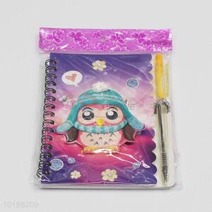 Fashion Design Portable School Student Stationery Notebook Pen Set