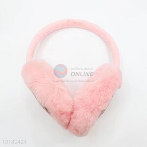 Pink Color New Products Lovely Girl Pattern Warm Earmuffs