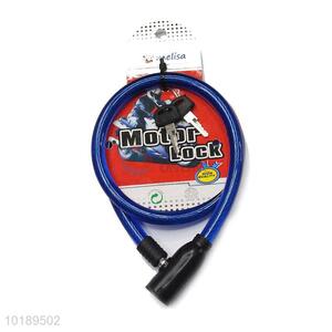 Factory Price <em>Security</em> Blue Cable Lock