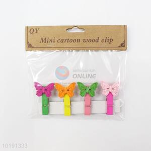 Wholesale butterfly photo clip/paper clip/wood clip