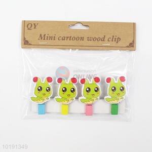 Cute decorative 5 pieces photo clip/paper clip/wood clip