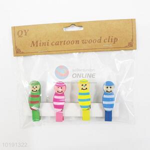 Wholesale cute cartoon wood clip
