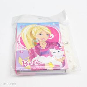 Barbie Pattern Lovely Creative Gifts Password Notebook
