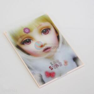 Doll Patern Portable Foldable Plastic <em>Cosmetic</em> Mirror