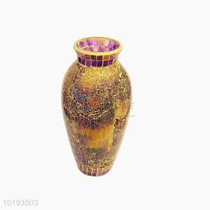 Glass Crafts Art Vase For Wedding Banquet