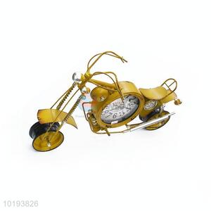 Unique motorcycle model table crafts clock