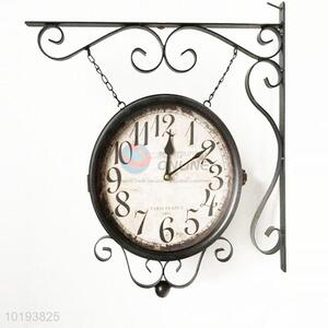 Vintage style home wall decorative clock