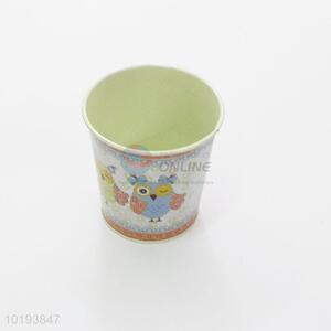 Cartoon Design Colorful Printing Metal Bucket for Decoration