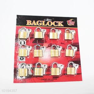 Wholesale Mini Gold Color <em>Padlock</em> Bag Lock