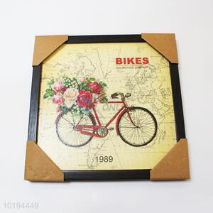 Promotional Bike Design Square Oil Painting for Decoration