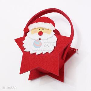 Promotional Christmas Holiday Mini Kids Gift <em>Candy</em> <em>Bags</em> in Santa Claus Shape