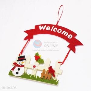 Best Selling Decorative Xmas Felt Welcome Sign Board