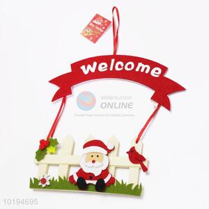 High Quality Felt Welcome Sign Board for Christmas Decoration