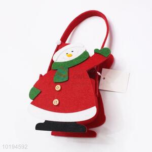 Best Selling Snowman Shape Christmas Decorative Felt <em>Bags</em> for Kids