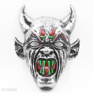 Creepy halloween decoration  mask with ox horn