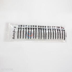 Hair Jewelry Black Flower Shape Hairpins Headwear