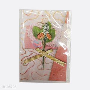Beautiful designed flower style greeting card