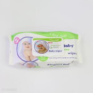 Chinese Factory 80pcs/bag Wet Tissue Baby Wipes