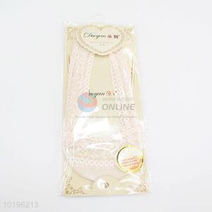 Sweet Pink Lace Anti-slip Invisible Women Socks