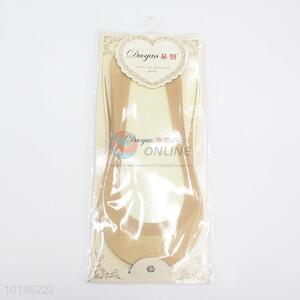 High Quality Soft Cotton Skin Color Invisible Socks
