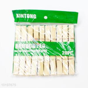 Cheap 20 pieces clothes-pin/wooden pegs/wooden clips