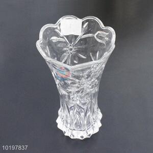 High Quality Decorative Clear Flower Glass Vase