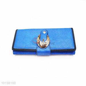 Wholesale Blue Rectangular Purse/Wallet for Daily Use