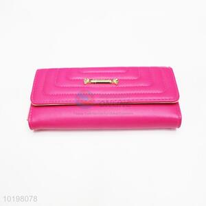 Good Quality Rose Red Purse/Wallet for Daily Use