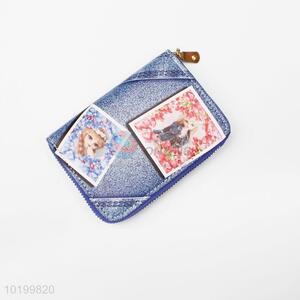 Denim Pattern Wallet and Purse For Money/Card