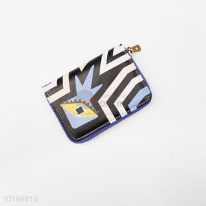 Popular printed card wallet and clutch purse