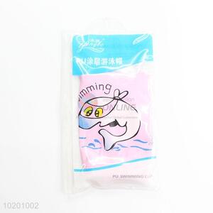 Low price cute best daily use fashion pink swimming cap