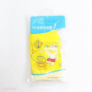 New product low price good yellow swimming cap