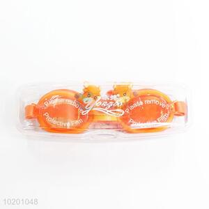 Hot sales good cheap orange cow swimming goggles