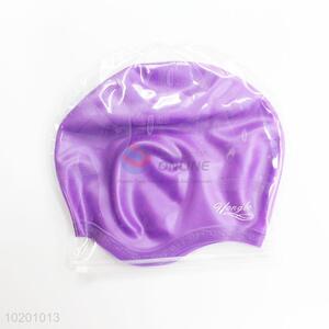 Popular top quality cool purple swimming cap