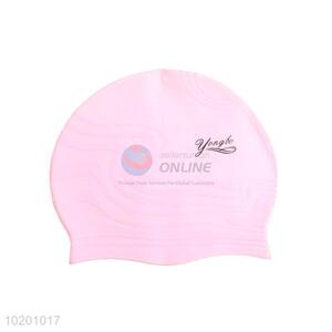 Great cheap new style pink swimming cap
