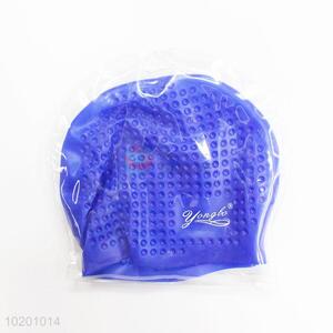 Normal best low price blue swimming cap