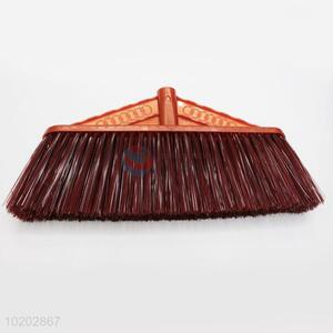 Creative Design Brown Economic Soft Bristle Plastic Broom Head