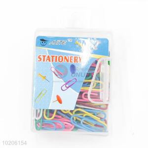 Wholesale colorful paper clip set/office stationery