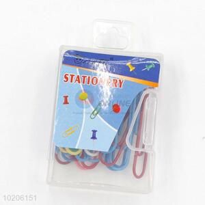 Hot sale office stationery colored paper clip