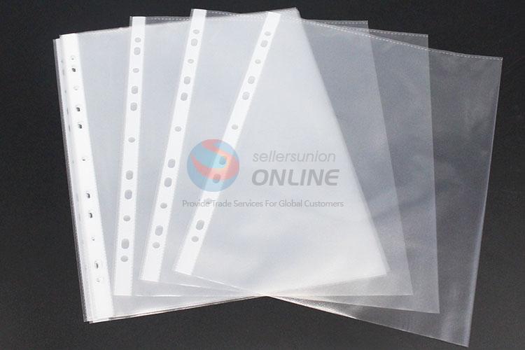 Cheap 100 Pieces SeeThrough File Sheet Protectors Plastic File Bag