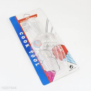 Hot sale plastic transparent ice scoop/spoon