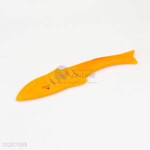 Good quality sharp orange fruit knife