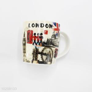 Retro style ceramic cup coffee tea mugs