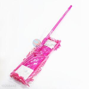 Household pink chenille folding mop
