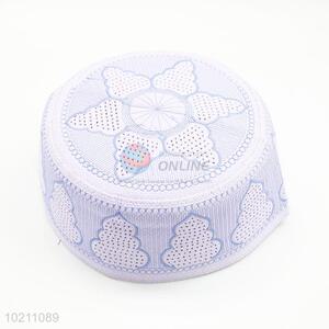 Factory wholesale muslim mens embroidered prayer caps