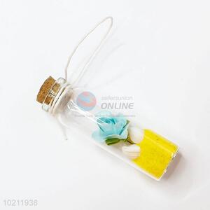 Popular Shell Lucky Drift Glass Bottle Wish Bottle for Sale