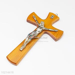 Hot sale wall wood crucifix cross with Jesus