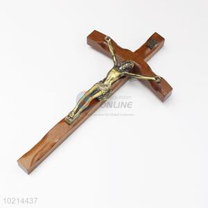 Cheap custom wall hanging Jesus wood cross
