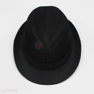 Fashion Pattern Designer Black Color Beach Hat Fashion Summer Hats