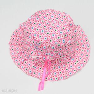 Popular Top Quality Dotted Pattern Childern's Sun Hat